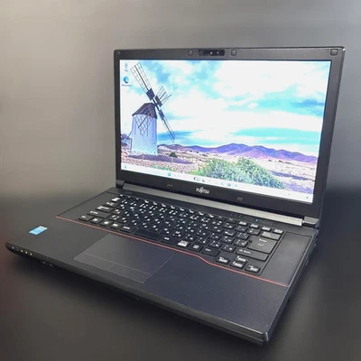 Fujitsu Lifebook A574/M Black 15.6" Core i5 4th Gen 4GB 500GB Windows11 Pro JP - Image 1 of 4