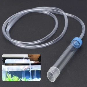 Aquarium Fish Tank Gravel Vacuum Cleaning Cleaner Siphon Pump Siphon- Hose - Picture 1 of 7