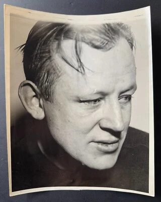 1937 Type 1 Photo Of Detroit Red Wings NHL Hall Of Famer Ebbie Goodfellow Vtg - Image 1 of 2