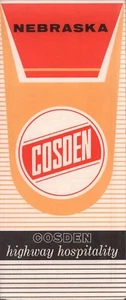 Mappa stradale Cosden 1963: Nebraska NOS - Foto 1 di 1