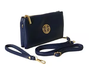 Cross Body Bag Small Shoulder Multi Pocket Clutch Purse Messenger Lightweight UK - Picture 1 of 936