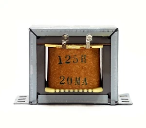 Röhrenplattendrossel 125H 20mA R=3,85KΩ EI76 Z11 Kern 12AX7 12AU7 EF86 6922 6688 Amp - Bild 1 von 6
