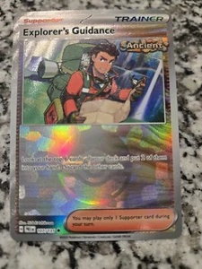 Pokemon Prismatic Evolutions Explorer’s Guidance 107/131 Rare Master Ball Foil - Picture 1 of 3