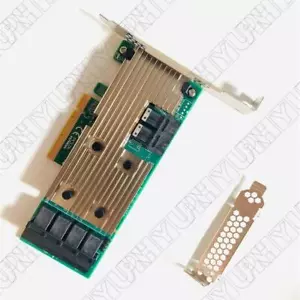 1 x 9305-24i Controller Card 24-Port SAS 12Gb pci-e 3.0 IT Mode Controller Card - Picture 1 of 5
