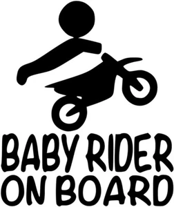 Baby Rider On Board Aufkleber 20 cm - BABY-024 - Bild 1 von 3