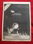 ELECTRIC LIGHT ORCHESTRA ELO 2 ALBUM 1973 ORIGINAL VINTAGE PRESS POSTER ADVERT