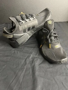 Adidas NMD_R1 V2 NMD V3 Negro Dorado Metálico 7 Tenis NMD V1 R1 V3 R2 - Imagen 1 de 8