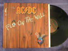 AC/DC Fly On the Wall Heavy Metal Rock Promo Gold Stamp Record Vinyl lp Album