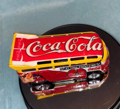 Hot wheels VW DRAG BUS Coca-Cola Real Rider Tires It’s A Custom - Image 1 of 4