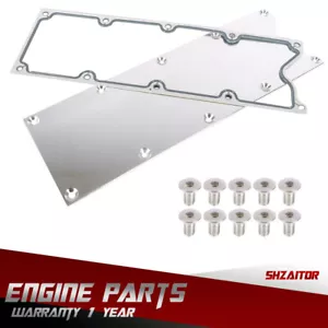 Kit de placa de cubierta Valley LS Gen 3 con junta para GM LS-Series 4.8L 5.3L 5.7L 6.0L - Imagen 1 de 12