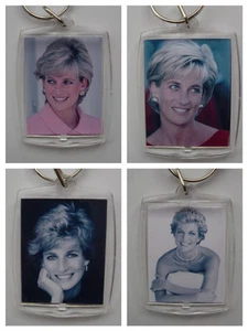 Diana. Princess of Wales, Photo Keyring - Picture 1 of 5