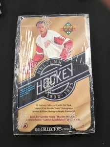 1992-93 Upper Deck Hockey High Series Caja Sellada de Fábrica Paquete de 36 NHL Gordie Howe - Imagen 1 de 2