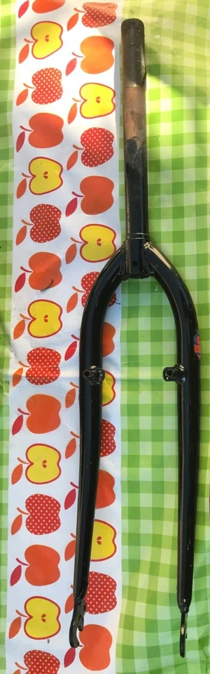 FORCELLA ACCIAIO FILETTATA 2,22 cm  BICICLETTA MONTAIN BIKE MTB CITY BIKE 26 - Immagine 1 di 4