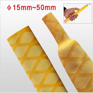 Non-Slip Heat Shrink Tube Textured Heatshrink Sleeving Wrap Fishing Rod Racket - Picture 1 of 6