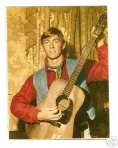 The Virginian Randy Boone Rare 1960s TV Card from Spain