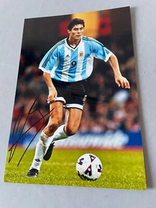 JULIO CRUZ Argentina medaglia argento 1996 Olimpiadi foto firmata 20x30 autografo - Foto 1 di 1