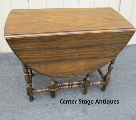 63326  Gateleg Dropleaf Lamp Dining Table Stand Cover