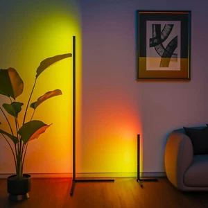 Smart RGB Dream Color Floor Lamp with Music Sync & APP/Remote Control - Picture 1 of 6