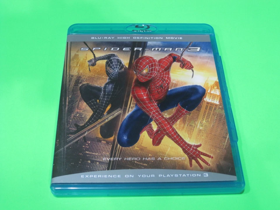 Spider-Man 3 Blu-Ray!  Sam Raimi! Toby McGuire! VENOM! - Image 1 of 3