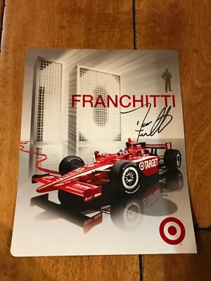 DARIO FRANCHITTI SIGNED 7X9 TARGET RACING PHOTO Foto 1 de 3