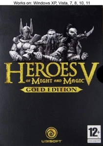 Heroes of Might and Magic V 5 Gold Edition PC Game Windows 10 11 - Picture 1 of 4