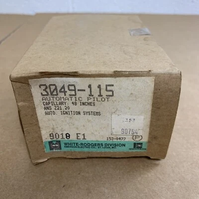 WHITE RODGERS  3049-115 Automatic Pilot 48” - Image 1 of 4