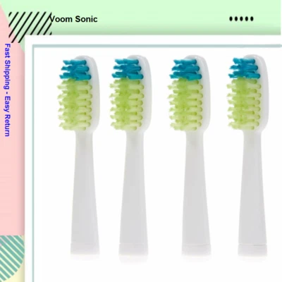 Voom Sonic - Go 1 сменные головки для зубной щетки, мягкие, упаковка из 4 - Изображение 1 из 2