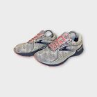 Brooks Adrenaline 21 Womens 9.5 Road Running Stability Cushion Gray Blue Shoes
