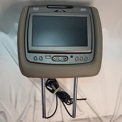 GM Invision DVD Headrest Revlt Ae/be Assembly Dvd Monitor Player 620007 Used Foto 1 de 4