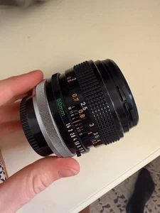 Classic CANON FD 50mm f1.4 SSC Prime Lens Spotless Optics Smooth Operation VGC - Picture 1 of 4