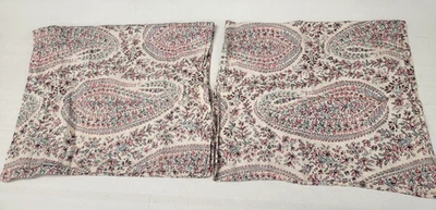 Ralph Lauren Claudia Paisley Two King Shams Cream /Multi - Image 1 of 3