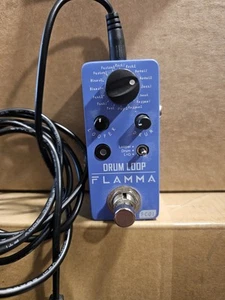 Flamma Drum Loop Pedal FC01 Looper Drum Aux 9v DC Excellent See! - Picture 1 of 3