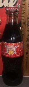 2025 SHARE A COKE TEXAS NCAA SOFTBALL NATIONAL CHAMPIONS 8OZ GLASS COKE BOTTLE - Picture 1 of 2
