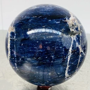 Blue Sodalite Ball Sphere Healing Crystal Natural Gemstone Quartz Stone 5600G - Picture 1 of 12