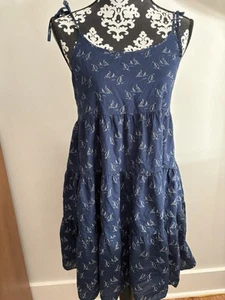 Vineyard Vines blaues ärmelloses Baumwollkleid mit Segel in Größe XS - Bild 1 von 6