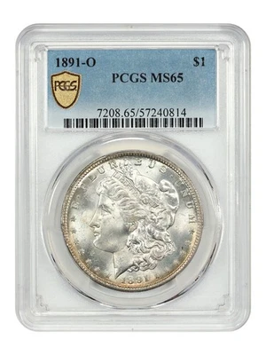 1891-O $1 PCGS MS65 - Morgan Dollar - Image 1 of 4