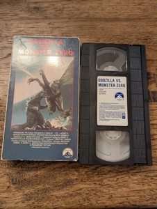 Paramount 1st Edition Godzilla Vs. Monster Zero (1966) VHS Movie Ghidora Rodan - Picture 1 of 5