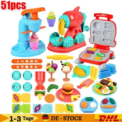 51 Stück Knete mit Zubehör Knetwerkzeug Kinderknete gesche Knete Kit Für Kinder - Bild 1 von 4