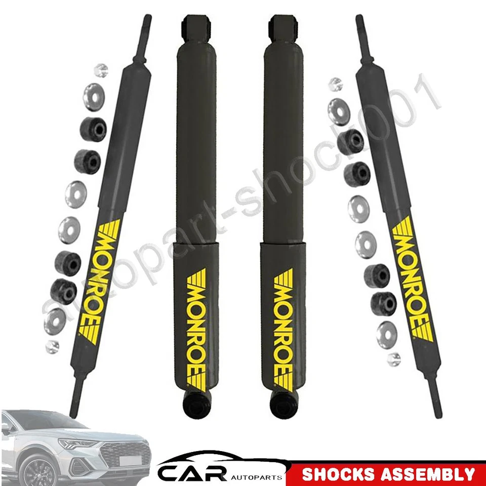 Monroe 66628 Front Rear Shocks Absorbers Fits 1991 1992 1993 GMC C6000 Topkick - Image 1 of 4