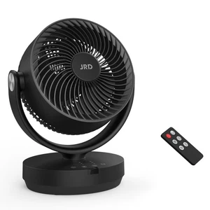 Fans for Bedroom, 90° Oscillating Air Circulator Fan, 13 Inch Quiet Table Fan... - Picture 1 of 9