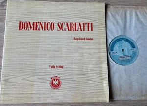 RMC CM 68 DOMENICO SCARLATTI HARPSICHORD SONATAS LP VALDA AVELING (1960's) EX UK - Picture 1 of 3
