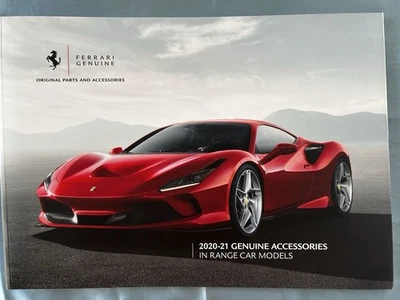 Catálogo/folleto de piezas y accesorios originales originales Ferrari, 2020-2021 nuevo Foto 1 de 4