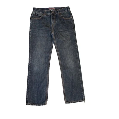 Tommy Hilfiger Jeans, Boys 16 (XXL) Darkwash Denim Blue, Revolutional Slim, EUC - Image 1 of 4