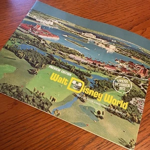 Walt Disney World Preview Center Guide 1970 CONCEPT ART Disney History Vault - Picture 1 of 12