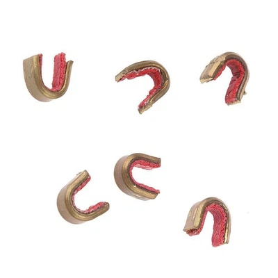 6 Pieces Archery Bowstring Nock Set Buckle Clips Nocking Points - Image 1 of 4