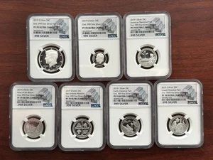 2019-S 7 Pc Silver Limited Edition Set, NGC PF-70 Ultra Cameo - Picture 1 of 2