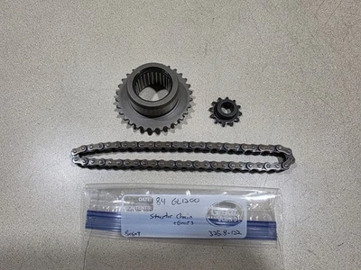 Honda Goldwing GL1200 1984 cadena de transmisión de arranque y engranajes #325,8-122 Foto 1 de 4