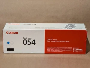 Canon 054 Cyan Genuine Laser Toner Cartridge For LBP620C Series Color ImageCLASS - Picture 1 of 6