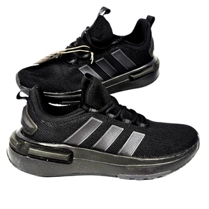 Neu mit Etikett Adidas Racer TR23 Triple schwarz Carbon Laufen Fitnessschuhe Damengröße 8,5 - Bild 1 von 10