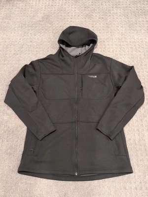 Sitka Camp Hoody Large Black Fleece  Excellent! Free Shipping! - Image 1 of 4